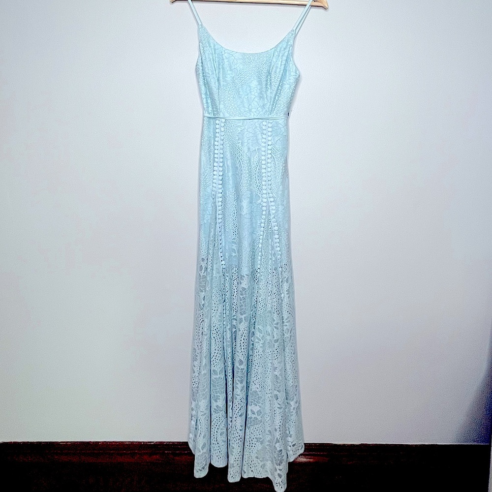 Hello Molly Summer Dress Blue Small Size 4